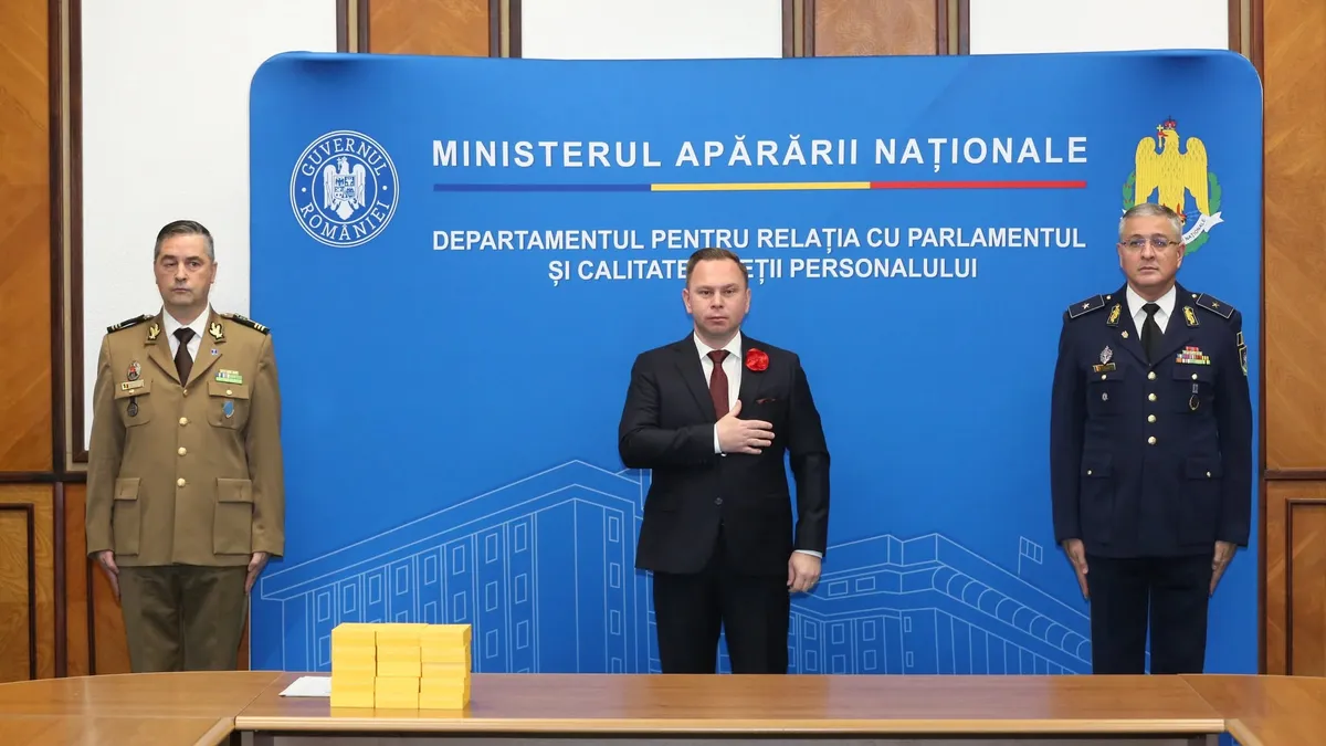 Ministerul Apărării: Eduard Bachide, apropiat al PSD, revine ca secretar de stat numit de premierul Niculescu