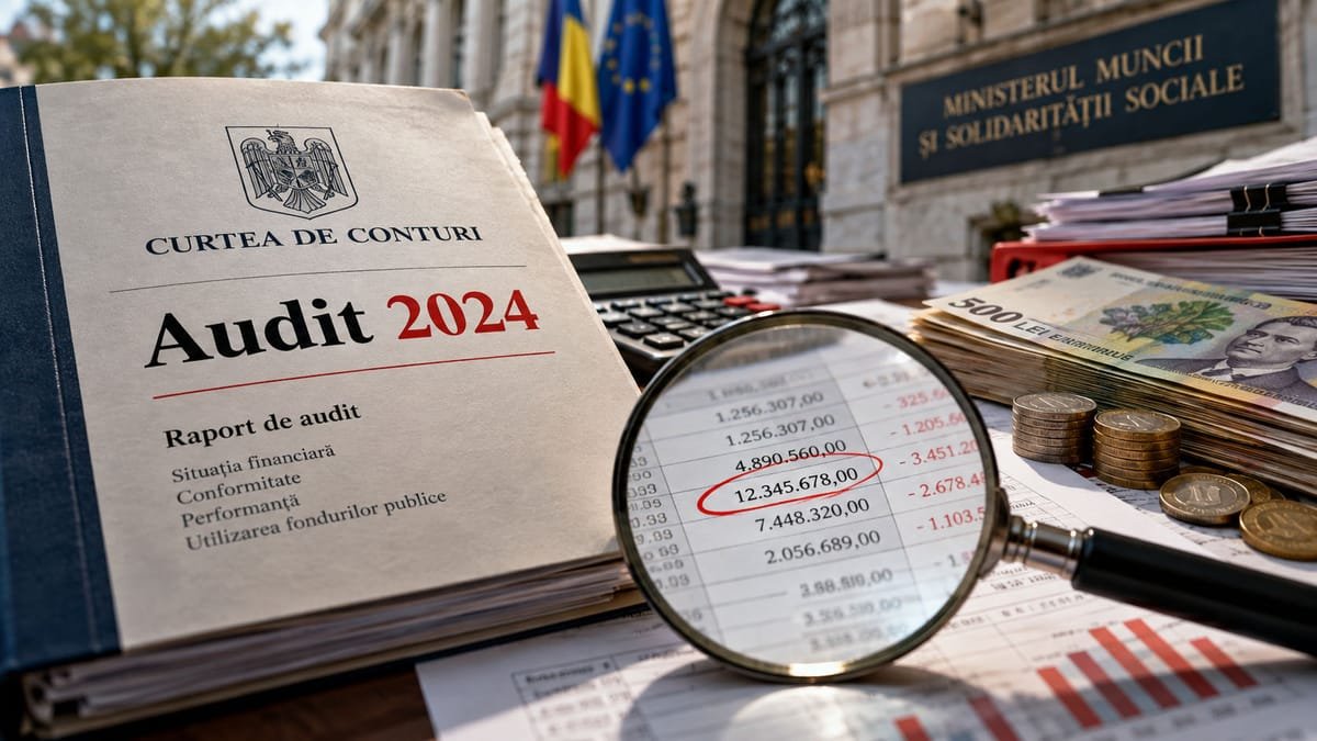 Ministerul Muncii: Curtea de Conturi semnalează nereguli de milioane de lei în cheltuirea banilor publici