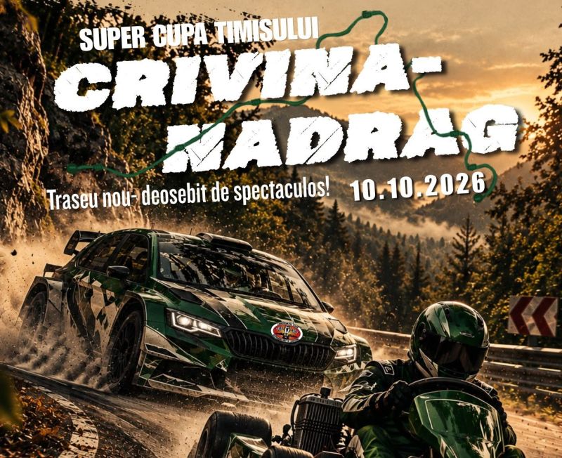 Nădrag găzduiește finala Campionatului de Automobilism & Karting Timiș, pe un traseu de 3,5 km
