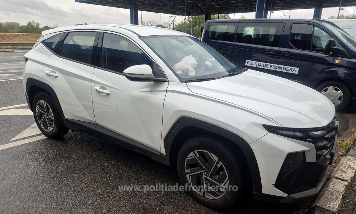 Nădlac: mașină de 40.000 de euro, căutată de autoritățile din Spania, descoperită de polițiștii de frontieră