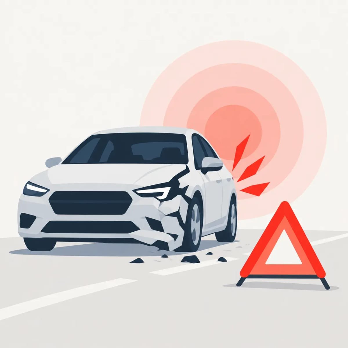 Năsăud: accident cu 2 mașini implicate, o persoană transportată la spital