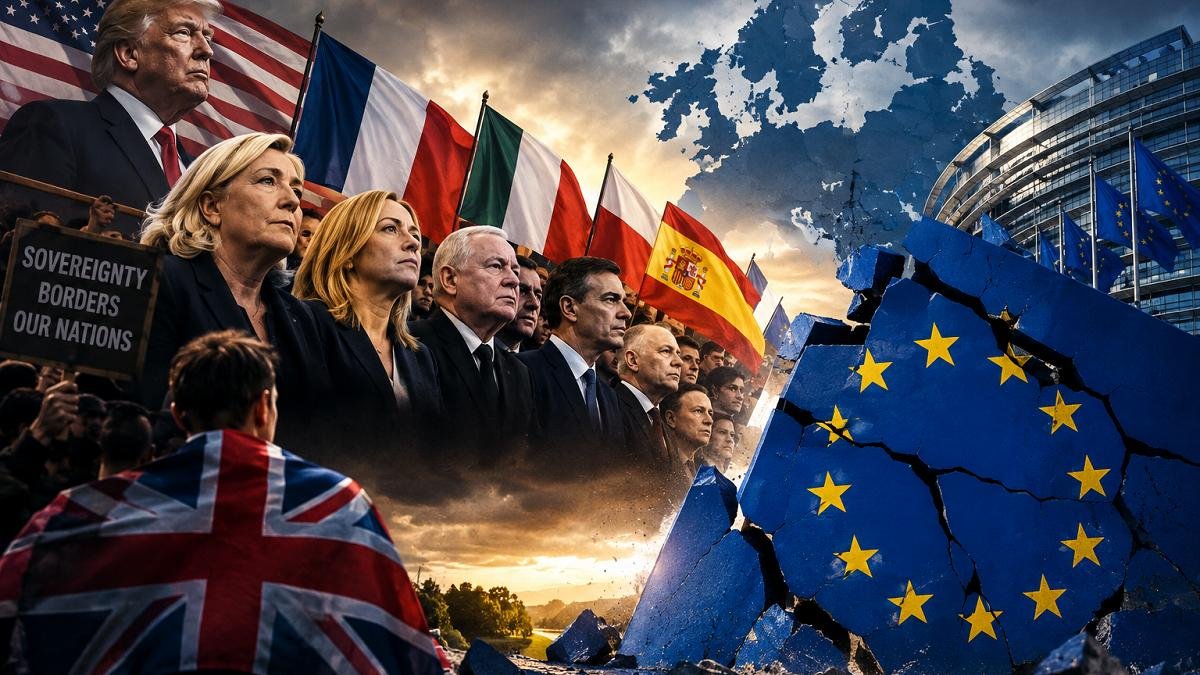 Naționaliștii ar putea ajunge la putere în patru țări-cheie ale UE, riscând blocarea integrării europene