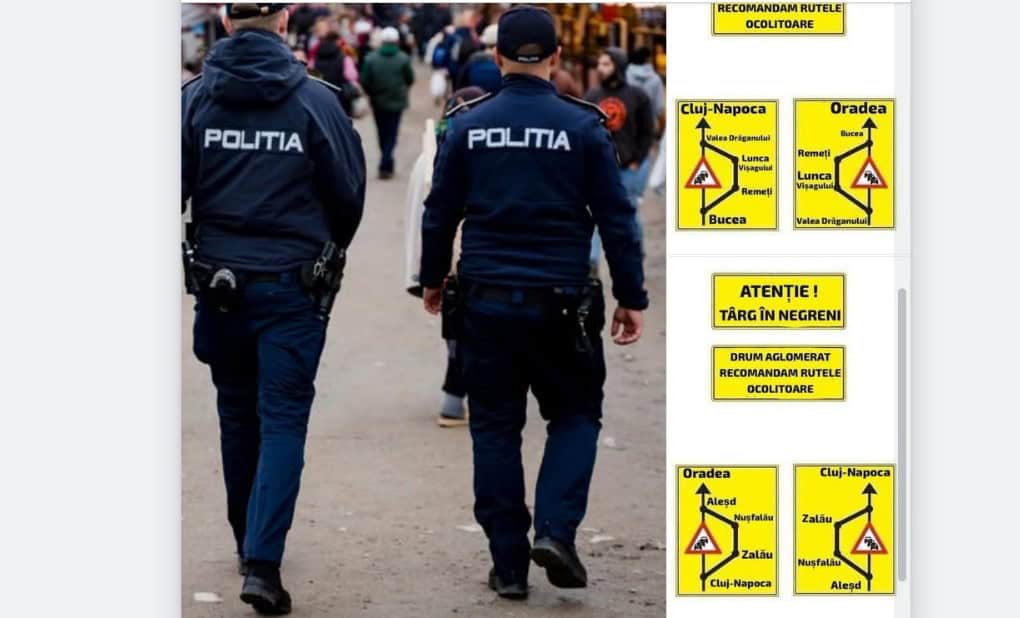 Negreni pe 10 și 11 octombrie: trafic mare la târg, alternativele sunt Zalău și Aleșd