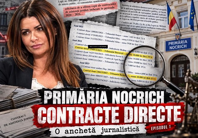 Nocrich: 126.221 de lei pentru contracte de asistență juridică atribuite direct, fără licitație