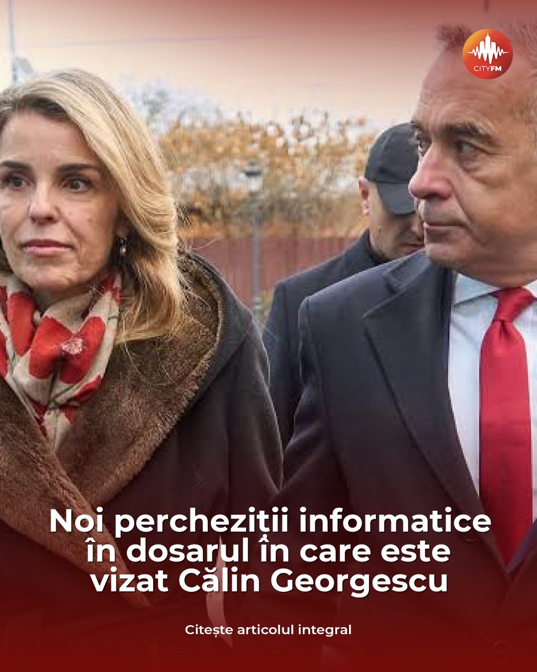 Noi percheziții informatice în dosarul de înșelăciune în care este vizat Călin Georgescu