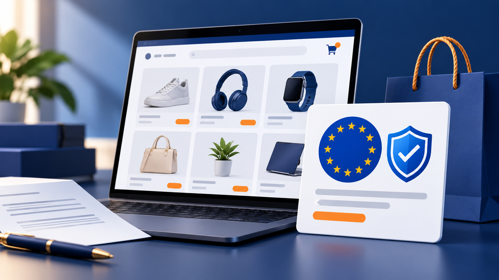 Notificarea armonizată pentru magazinele online: ce trebuie să afișezi pe site din 27 septembrie 2026