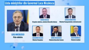 Noul Guvern condus de Luca Niculescu va avea 18 miniștri, 11 de la PSD și șapte independenți