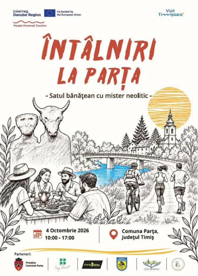 „Întâlniri la Parța“. Vizitarea sanctuarului neolitic, tururi, ateliere, gastronomie