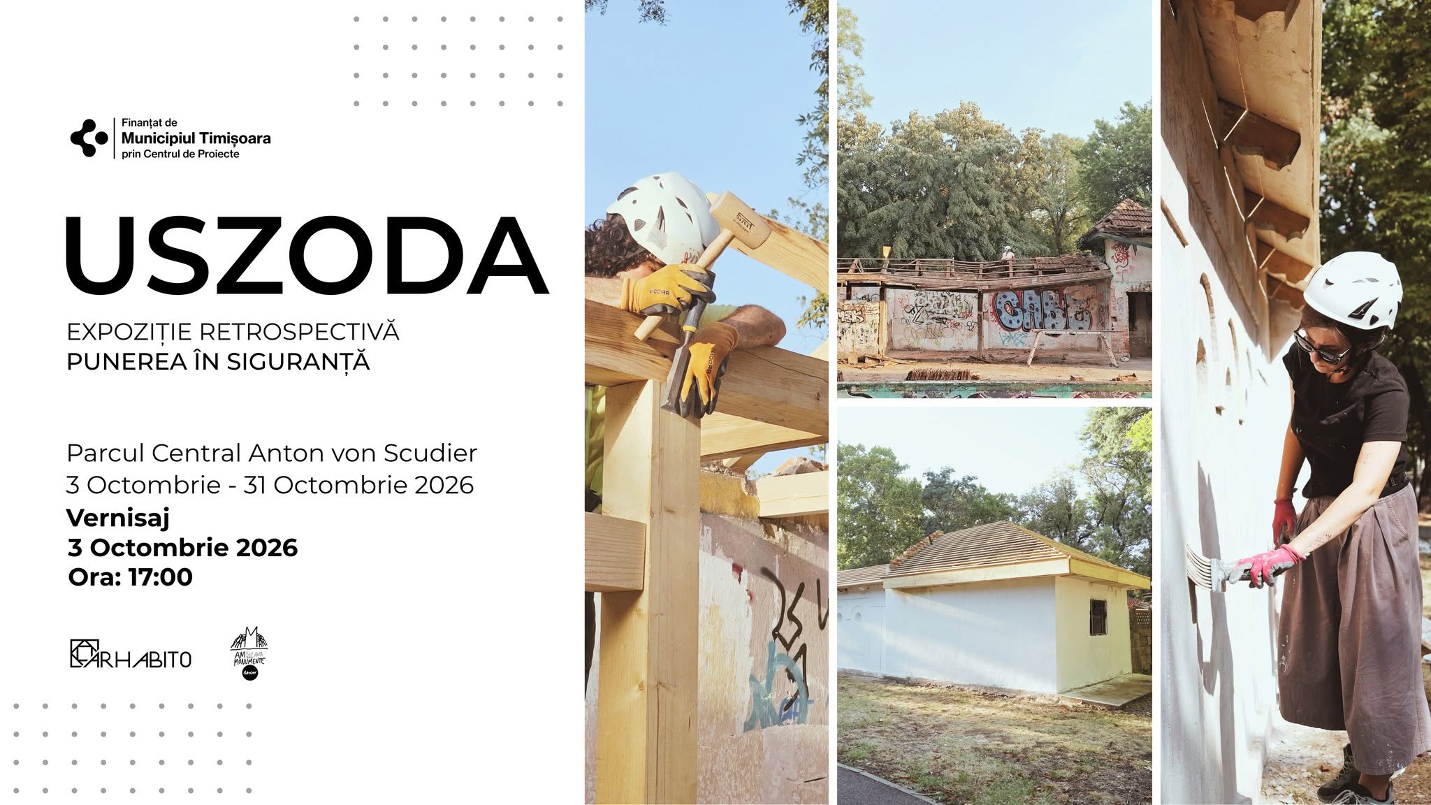 O lună care a schimbat Uszoda. Povestea voluntarilor, într-o expoziție