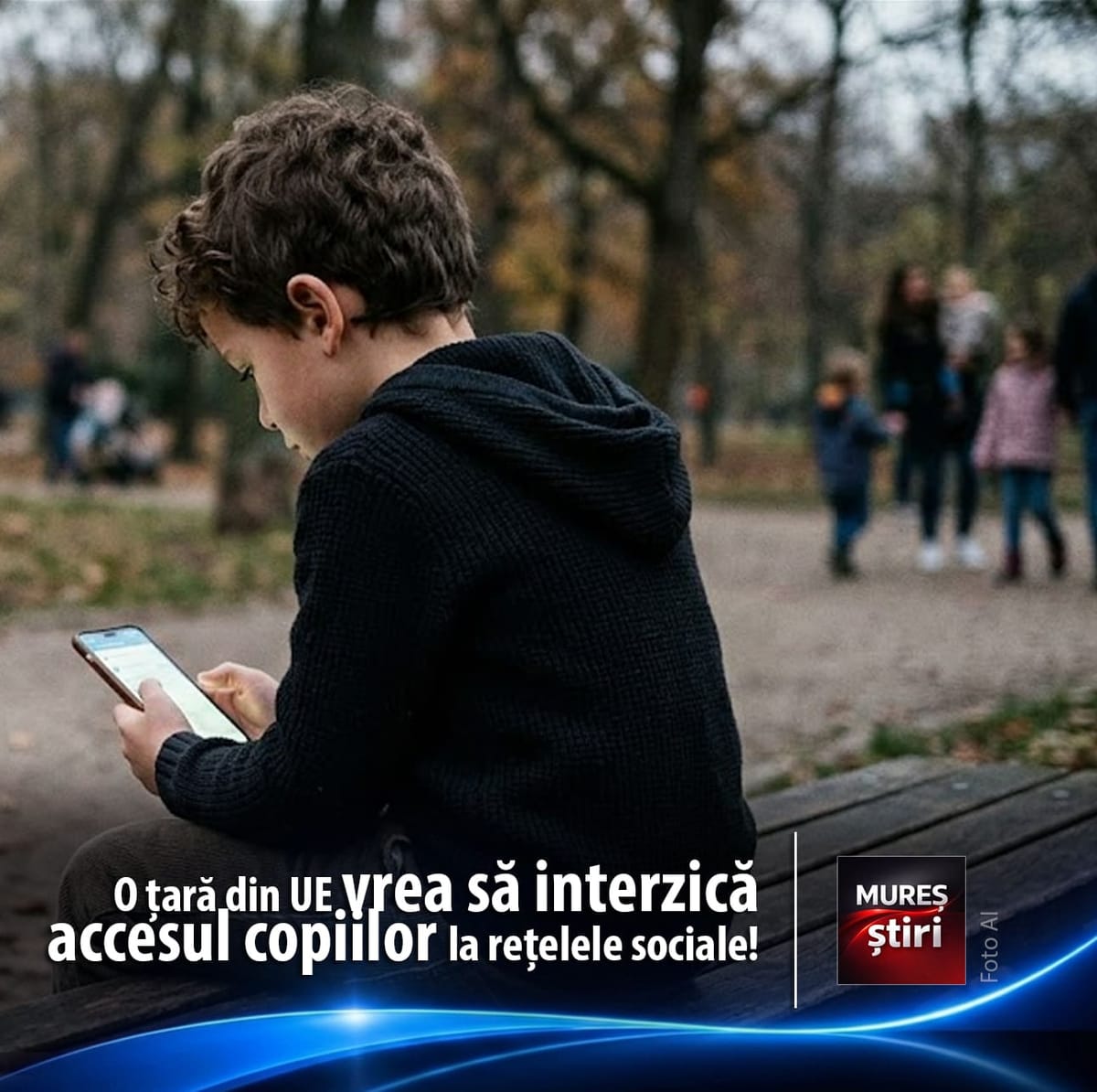 O țară din UE vrea să interzică accesul copiilor sub 15 ani la rețelele sociale printr-un proiect de lege