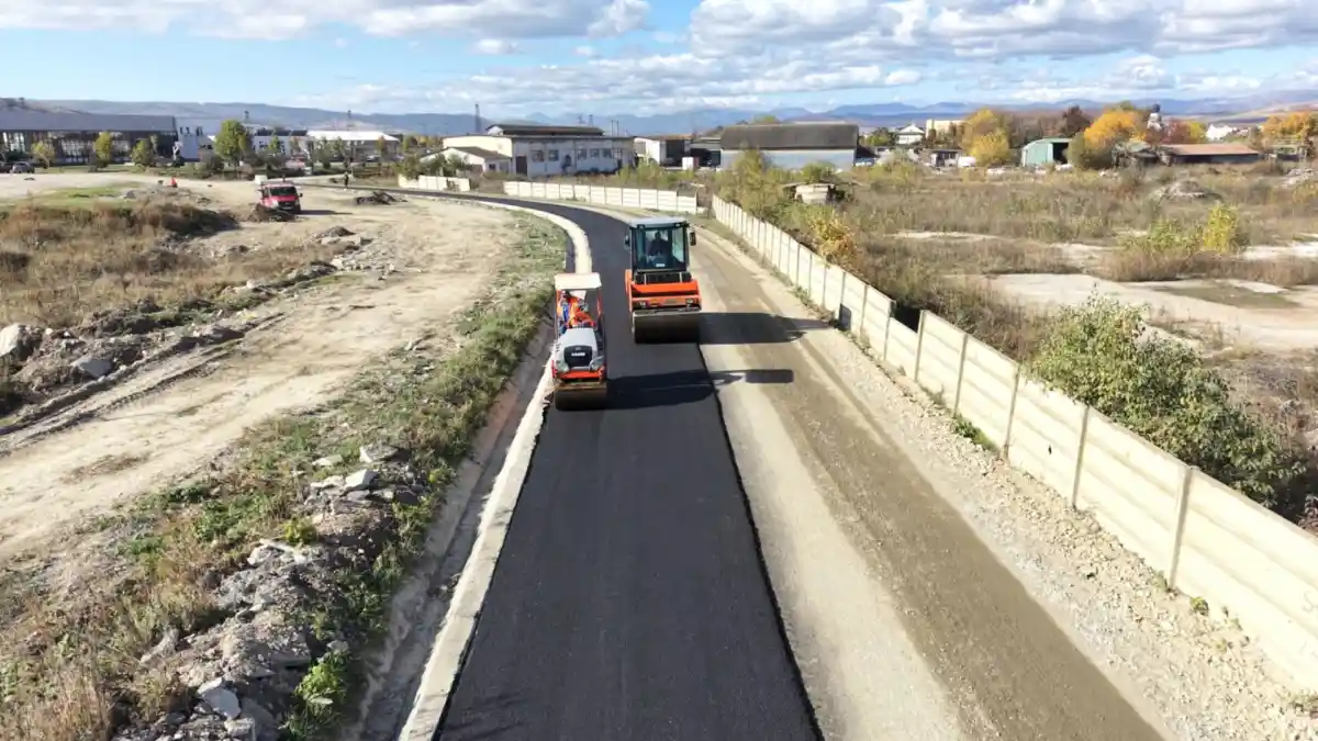 Ocna Mureș: lucrările la centura ocolitoare de 3,2 km avansează constant, spre Noșlac