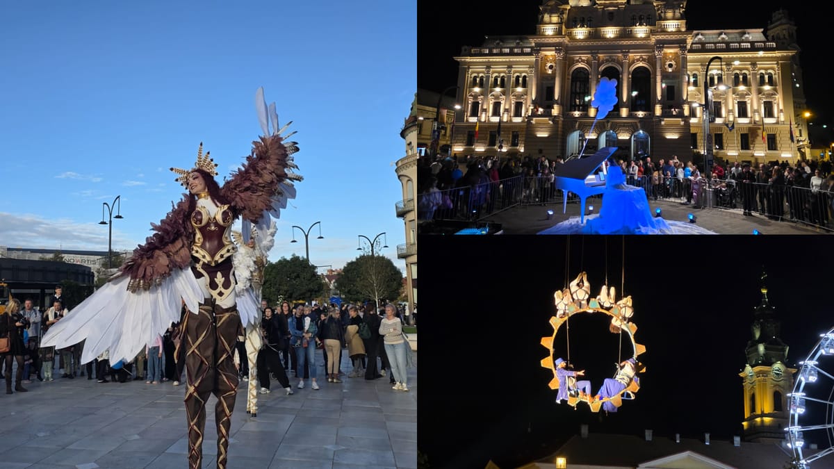 Oradea: mii de oameni au aplaudat artiștii stradali de la FestiFall 2026, în centrul orașului