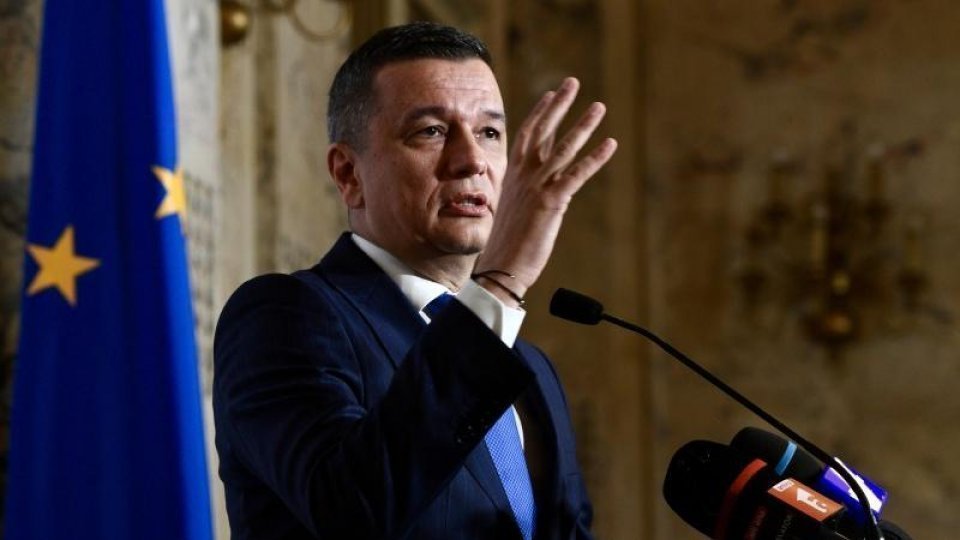 Palatul Victoria: Sorin Grindeanu discută cu premierul Luca Niculescu despre deficitul bugetar