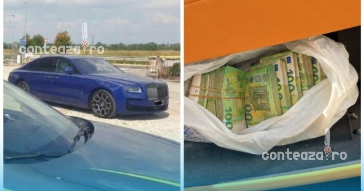 Palmanova, Udine: doi români cu Rolls-Royce, găsiți cu peste 100.000 de euro în numerar