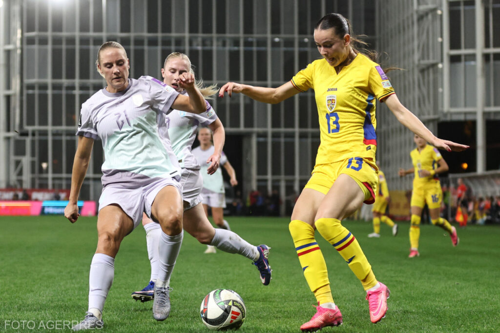 Pe Arcul de Triumf, fotbalistele României pierd 0-2 cu Norvegia în play-off-ul pentru Cupa Mondială 2027