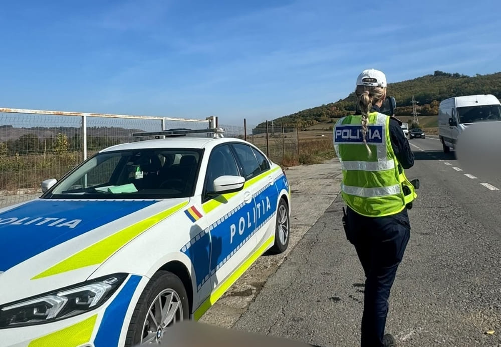Pe DN 1, polițiștii au dat 178 de sancțiuni de peste 75.000 lei în acțiunea „Cascadă