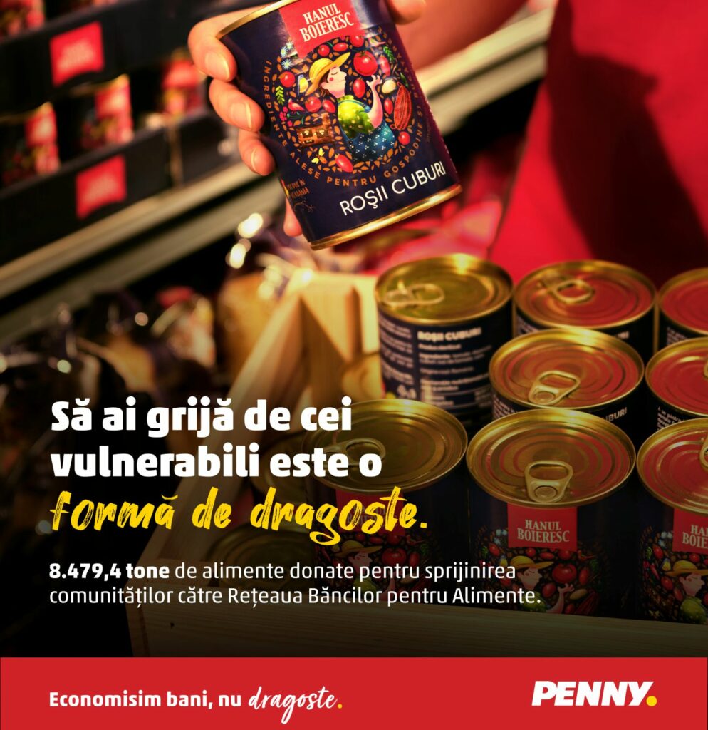 PENNY lansează studiul de caz: Transformarea surplusului alimentar în impact social și de mediu măsurabil