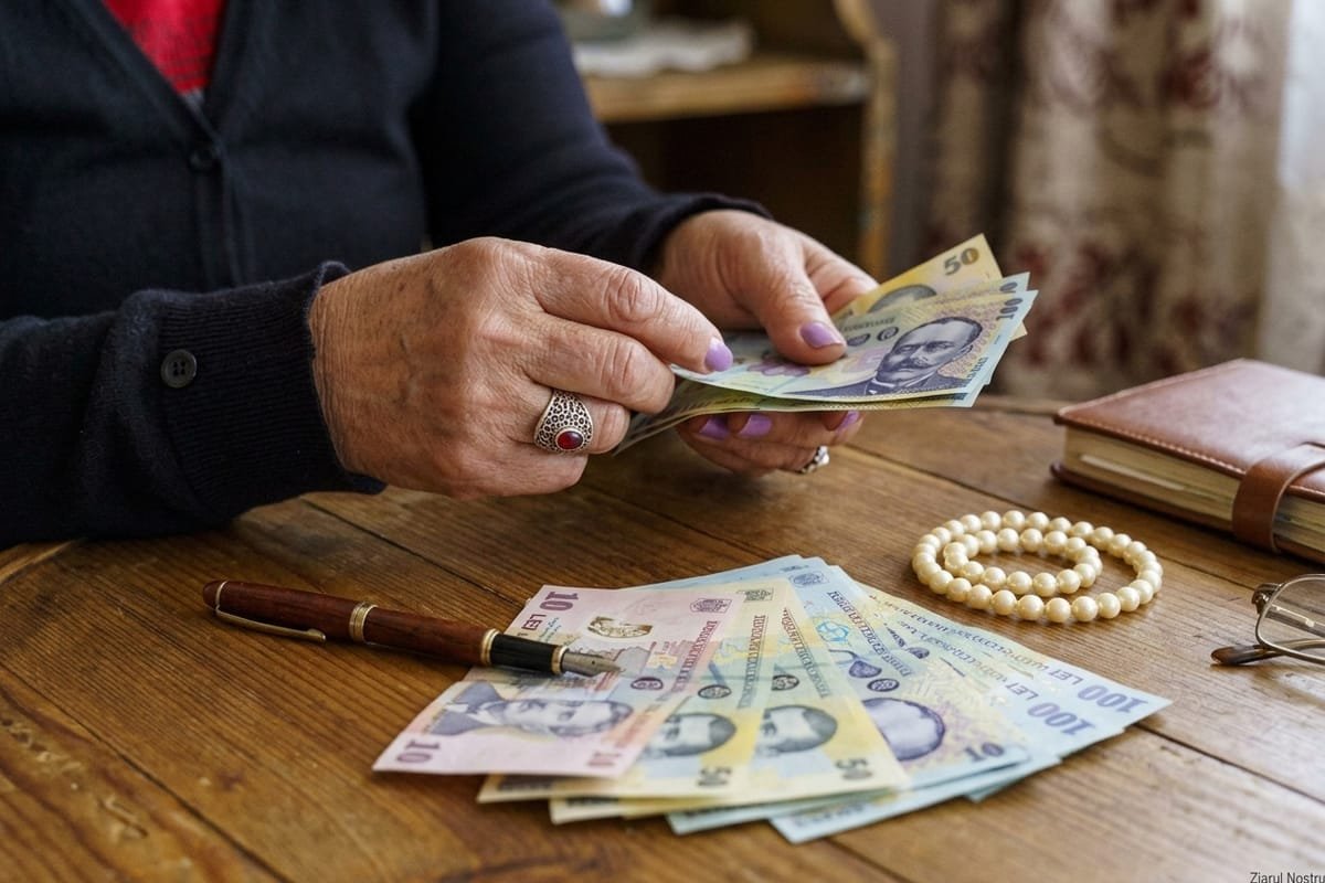 Peste 2,31 milioane de pensionari din România au pensii sub 2.500 de lei pe lună