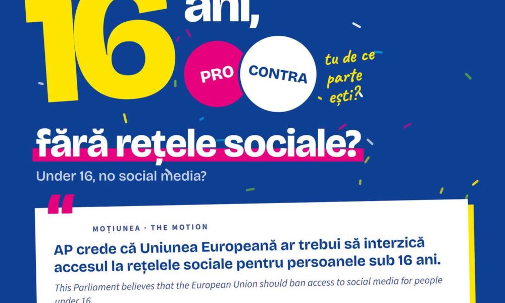 Petroșani: elevii dezbat interzicerea rețelelor sociale pentru copiii sub 16 ani