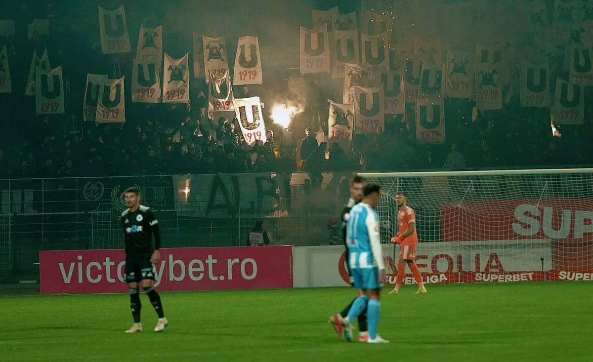 Petroșani: U Cluj a învins Corvinul Hunedoara, 3-0, cu toate golurile marcate de Jovo Lukic