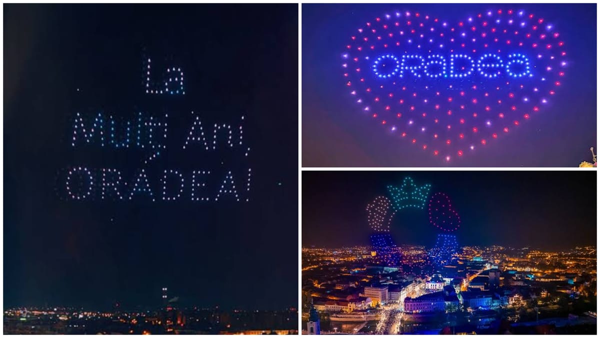 Piața Unirii: a doua zi de FestiFall 2026 aduce pe cer un spectacol cu drone și multe surprize