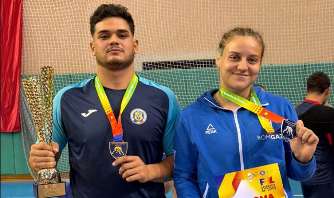 Piatra Neamț: Vlad Petrean și Ana Maria Hotăran, pe cele mai înalte trepte ale podiumului la Cupa României