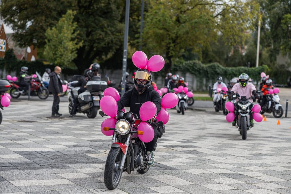 Pink Ride ajunge la Cluj-Napoca și București - WIMA România strânge fonduri pentru cancer
