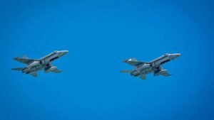 Plauru, Tulcea: alertă la granița cu Ucraina, două avioane F-18 ridicate de urgență de la sol