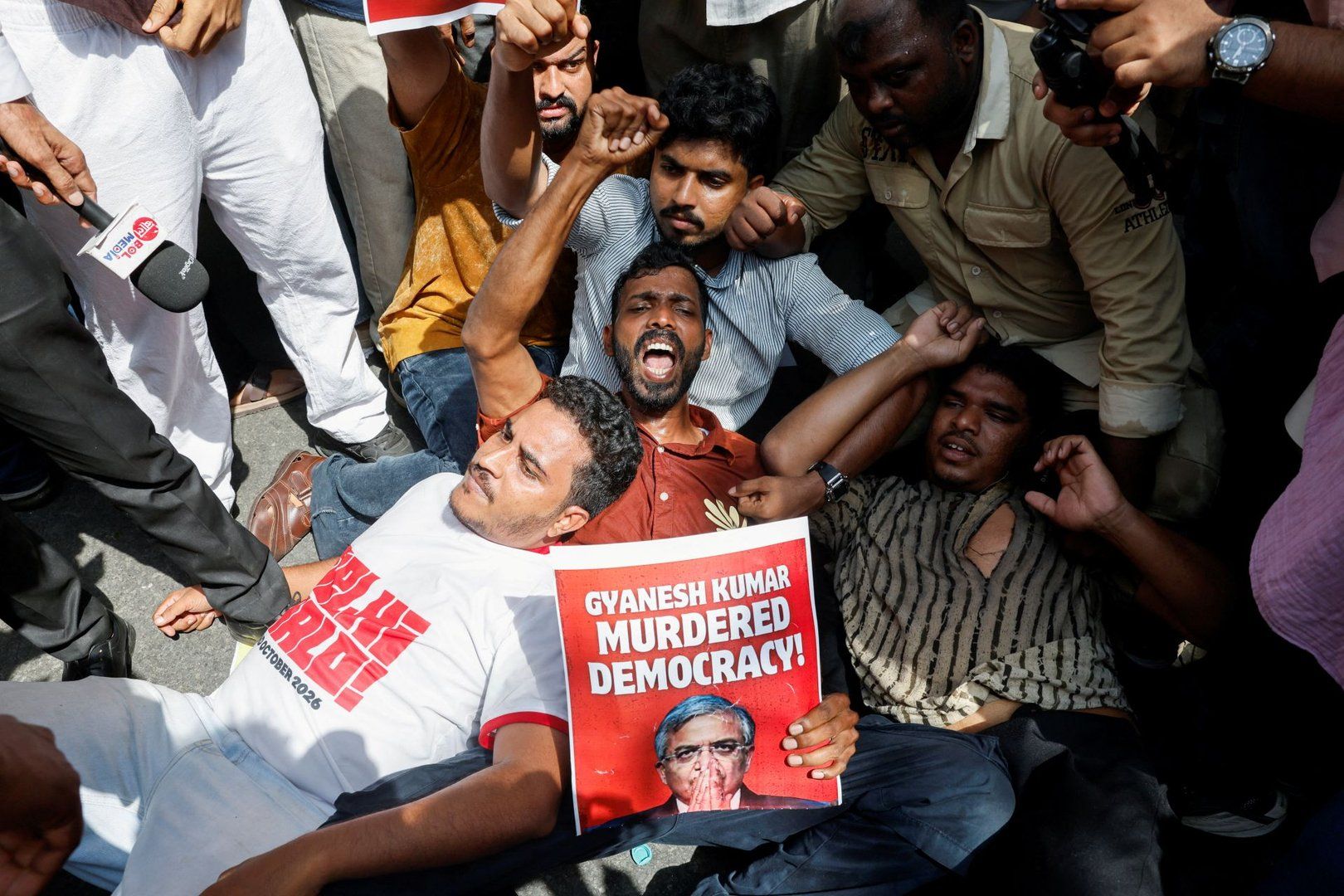 Poliția din New Delhi a reținut politicieni din opoziție la protestele împotriva șefului Comisiei Electorale