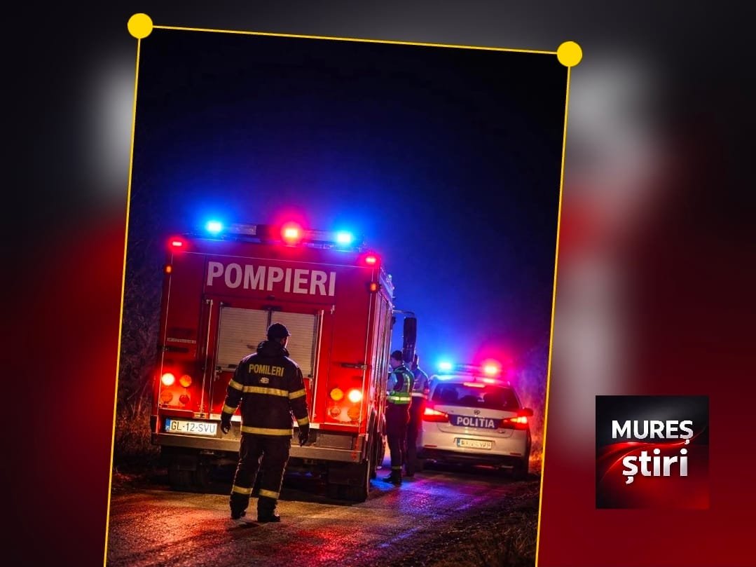 Porumbeni, Ceuașu de Câmpie: incendiu la o casă, flăcările au afectat 30 mp, fără victime
