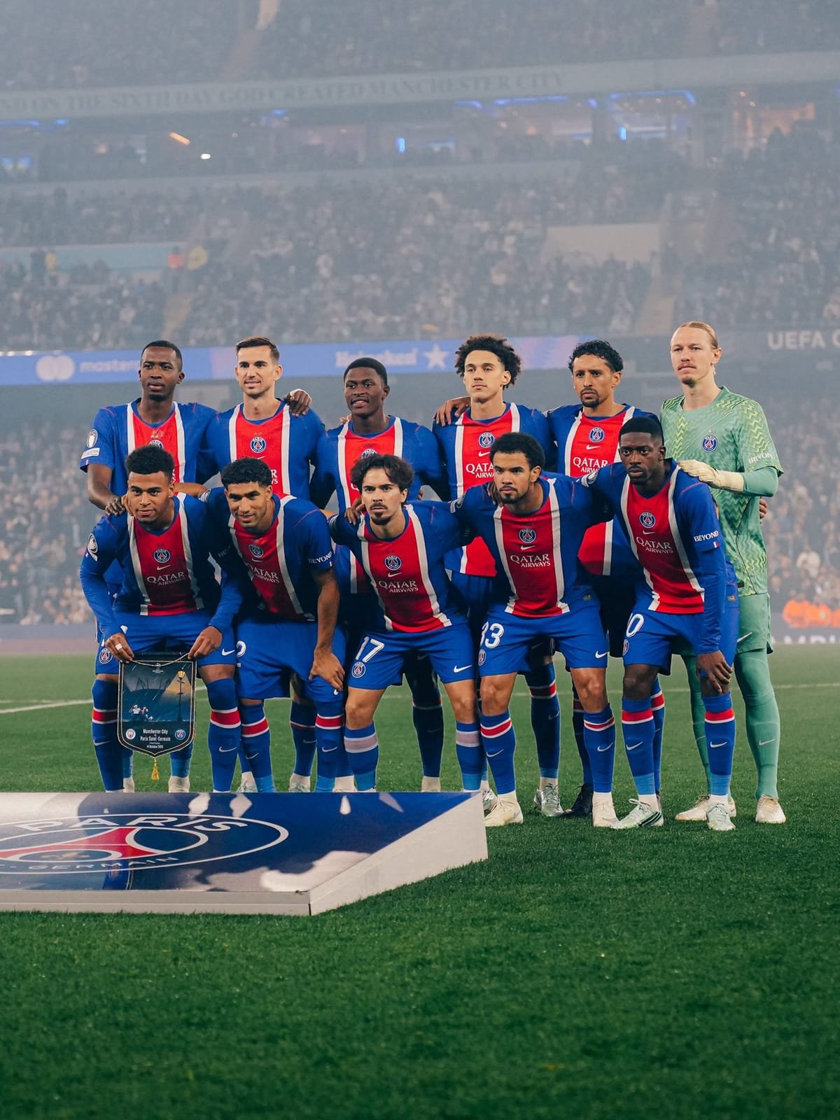 PSG a învins Manchester City cu 4-2 în Liga Campionilor, cu goluri de Doué, Dembélé și Vitinha