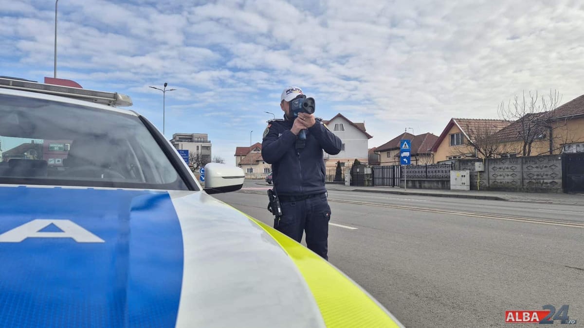 Radare în Alba sâmbătă, 10 octombrie: LISTA locațiilor monitorizate de Poliția Rutieră