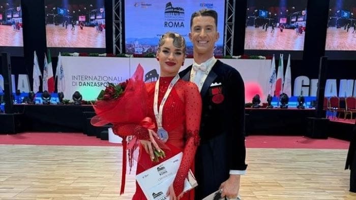 Rareș Cojoc și Andreea Matei, învingători la WDSF Grand Slam Roma!