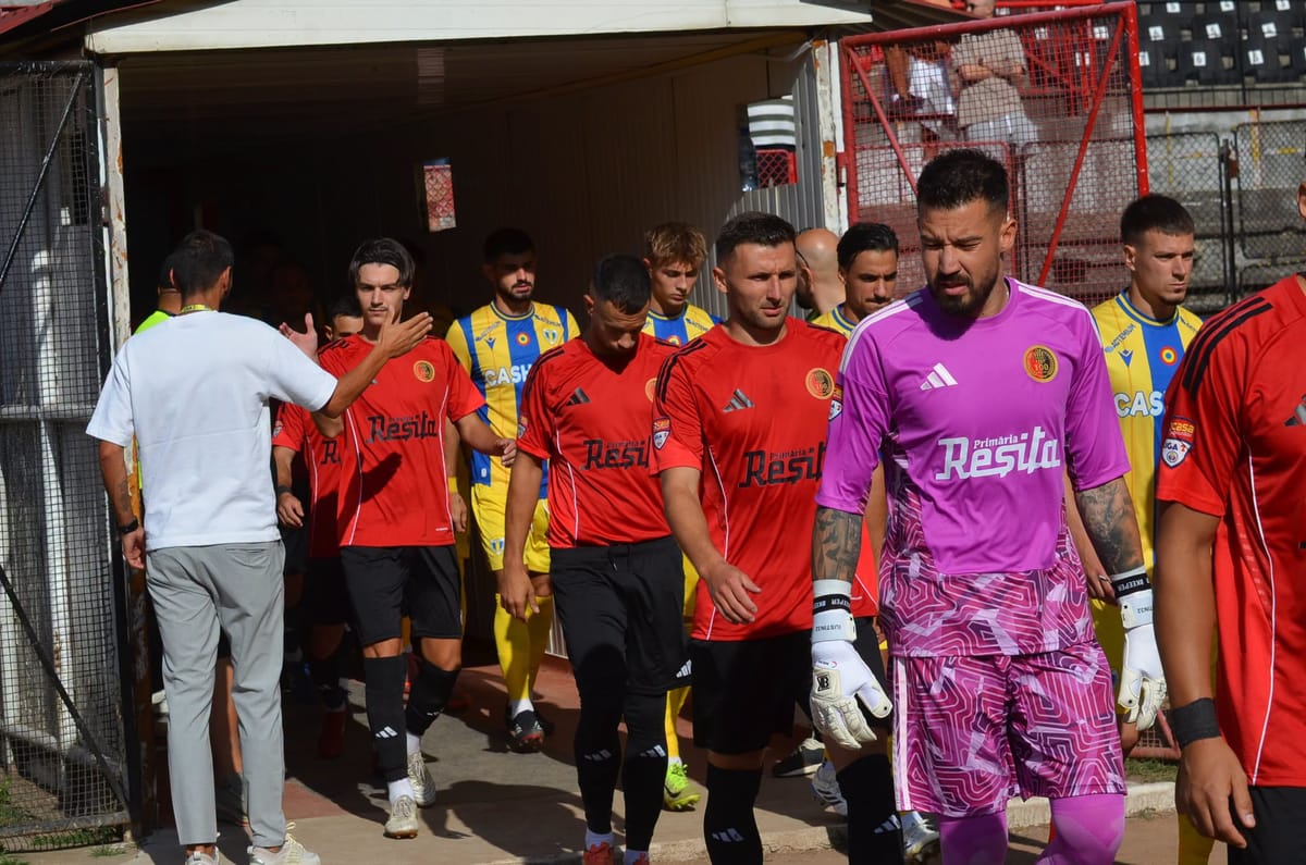 Reșița: CSM Reșița, pe locul al treilea, primește sâmbătă liderul CSM Slatina în liga secundă