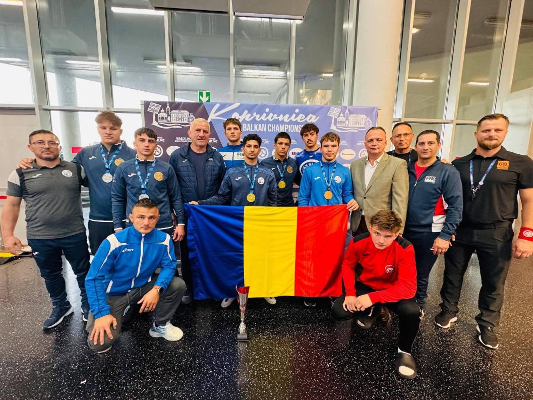 Reșița: luptătorii de la CSS și CSM au obținut cinci medalii la Campionatele Balcanice