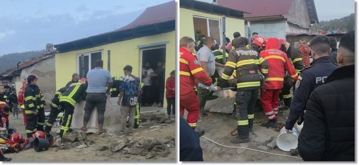 Reșița: băiat prins în pământ până la brâu într-o fântână, intervenție contra cronometru a salvatorilor