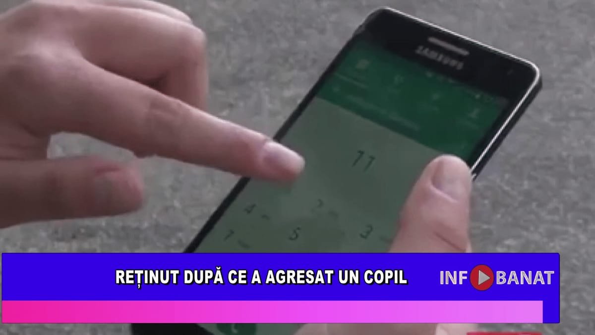 Reșița: bărbat de 48 de ani reținut după ce ar fi agresat un copil de 12 ani și i-ar fi furat telefonul