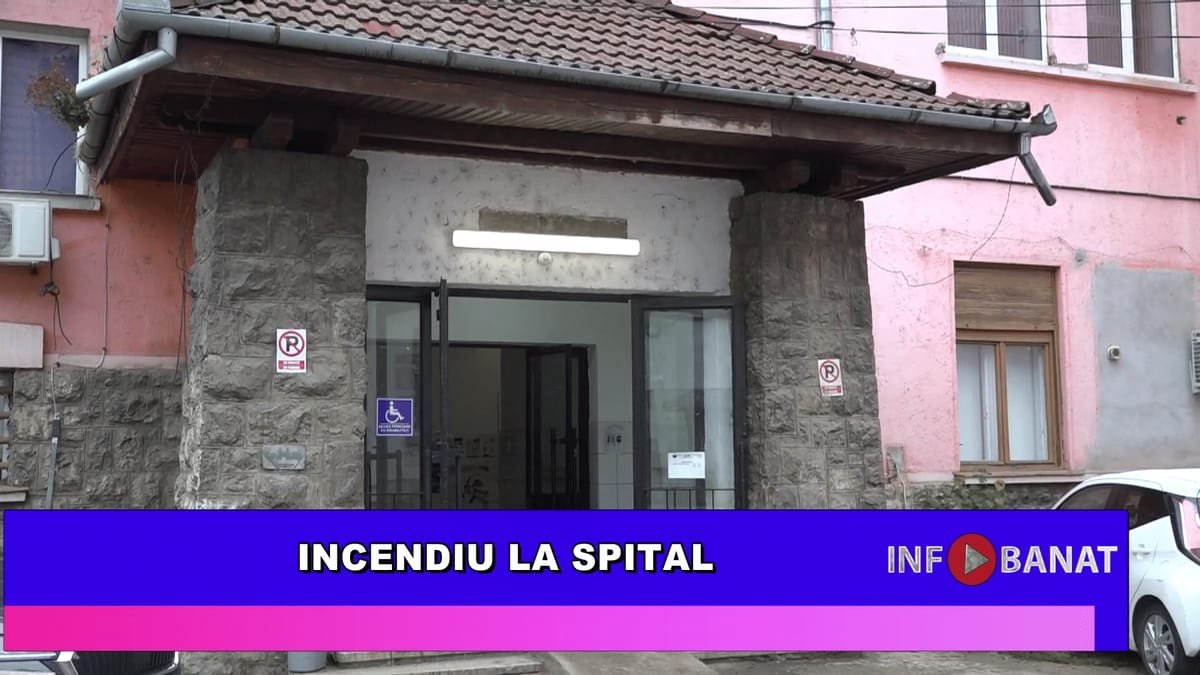 Reșița: incendiu la Secția Psihiatrie a Spitalului Județean, 16 pacienți evacuați, o pacientă cu arsuri