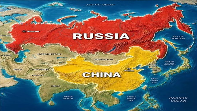 Rusia și China, cei doi giganți eurasiatici care leagă Estul și Vestul