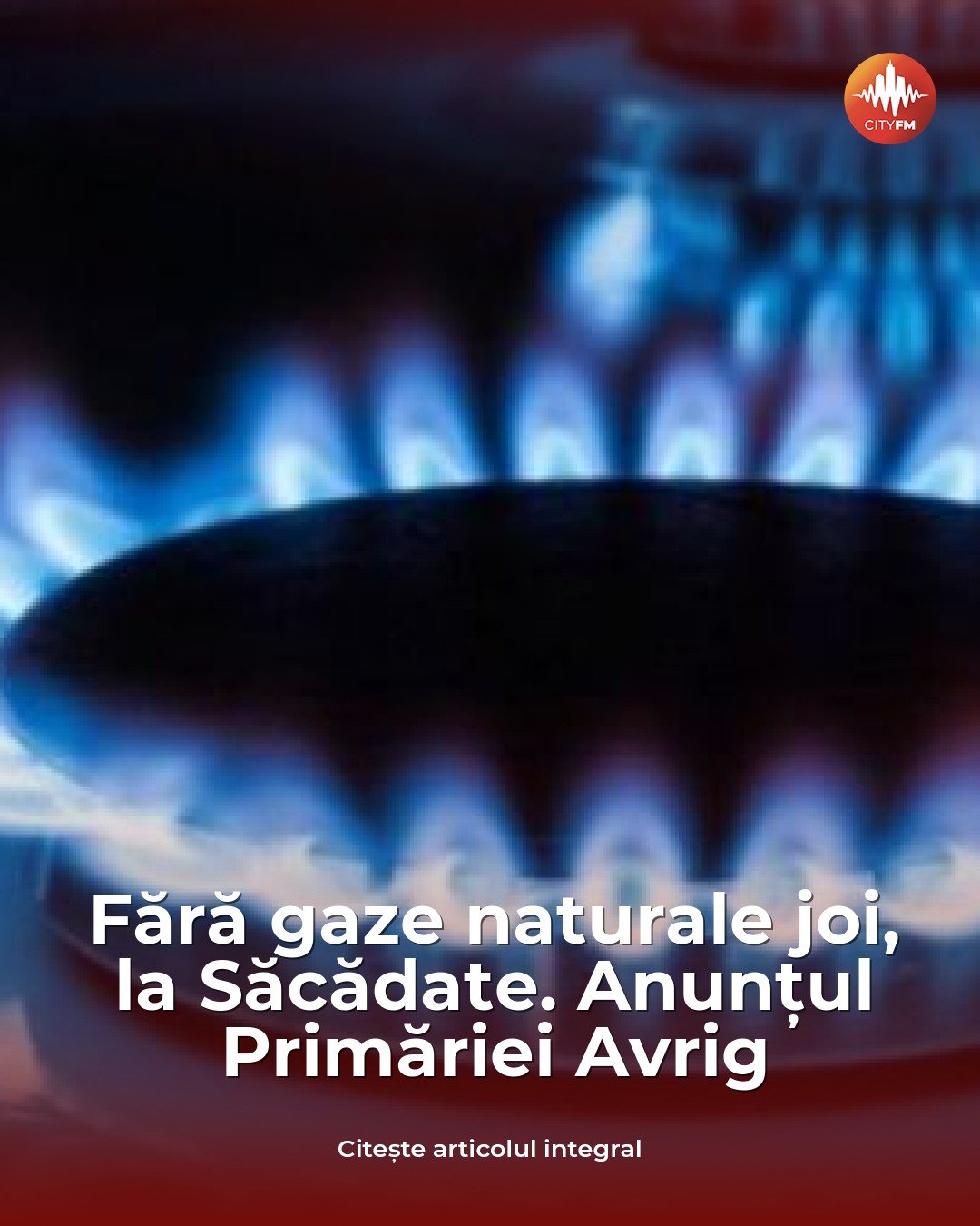 Săcădate, fără gaze naturale joi, între 09:00 și 15:00, din cauza unor lucrări urgente la racord