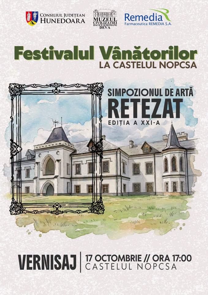 Săcel: Castelul Nopcsa găzduiește a doua ediție a Festivalului Vânătorilor, pe 17 octombrie