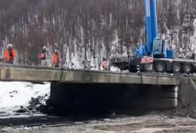 Săcele: traficul a fost deschis pe noul pod de pe DN1A din zona Brădet, pentru toate autovehiculele