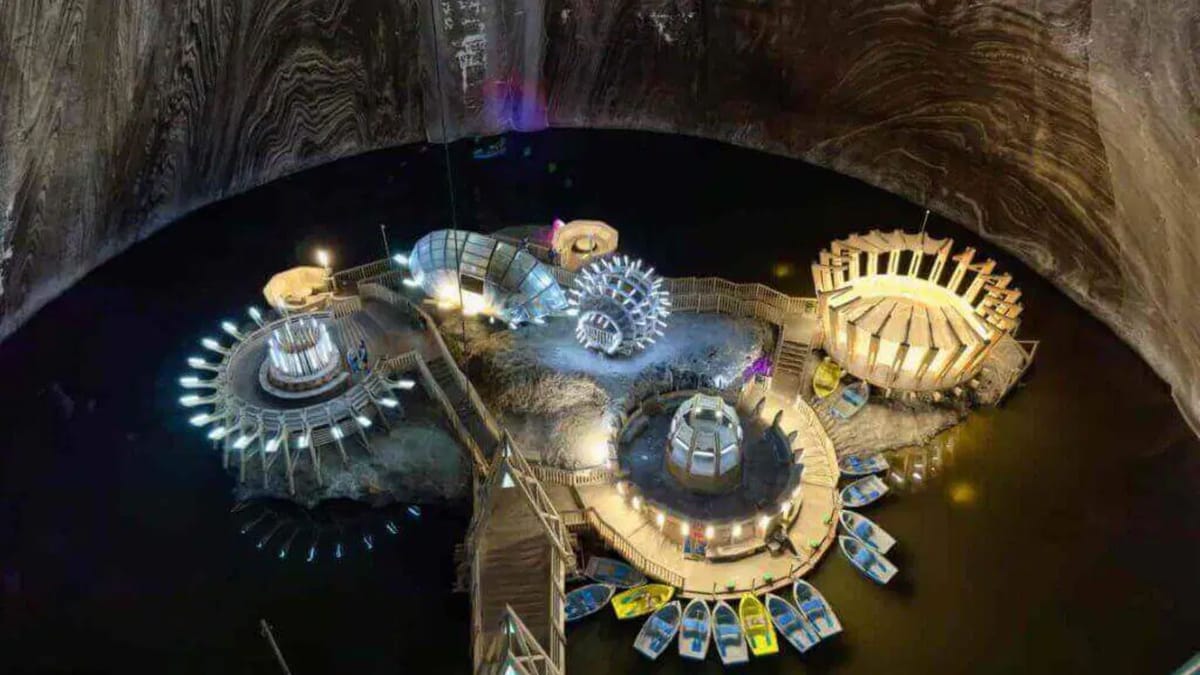 Salina Turda: lucrările de extindere, blocate din cauza infiltrațiilor de apă