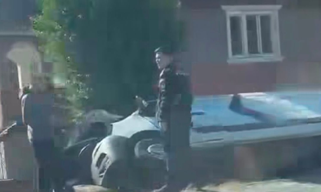 Sâncraiu Almașului: accident pe DN1F spre Cluj, un tânăr de 26 de ani ar fi ajuns într-un șanț, fără victime