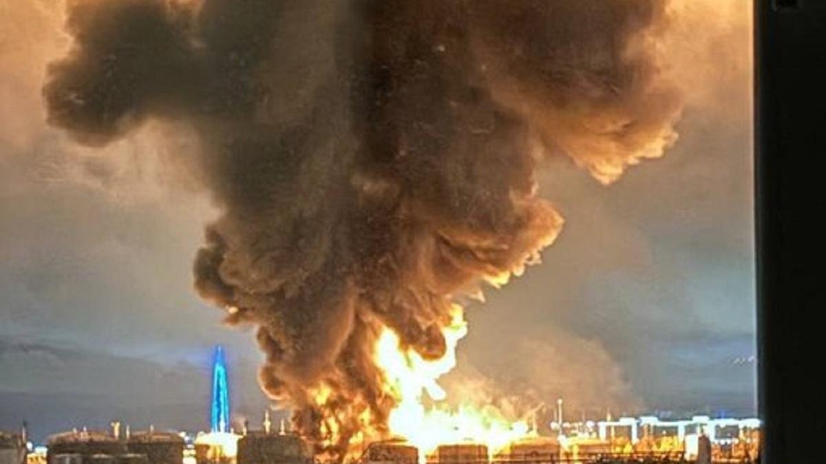 Sankt Petersburg: drone ucrainene au lovit un terminal petrolier, un centru de date și o stație electrică