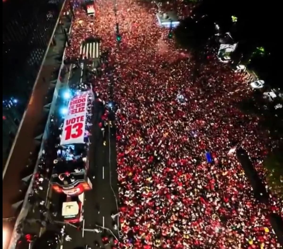 São Paulo și Rio de Janeiro: mii de oameni au sărbătorit în stradă victoria lui Lula