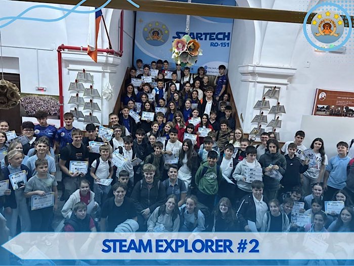 Satu Mare: 27 de echipe au participat la a doua ediție STEAM Explorer, cu roboți și origami