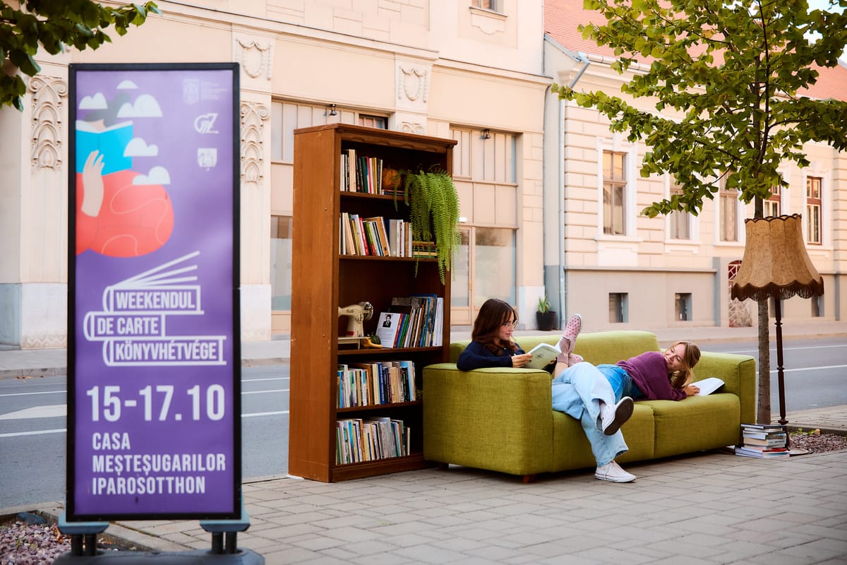 Satu Mare găzduiește primul târg de carte, 15–17 octombrie, cu acces gratuit la activități