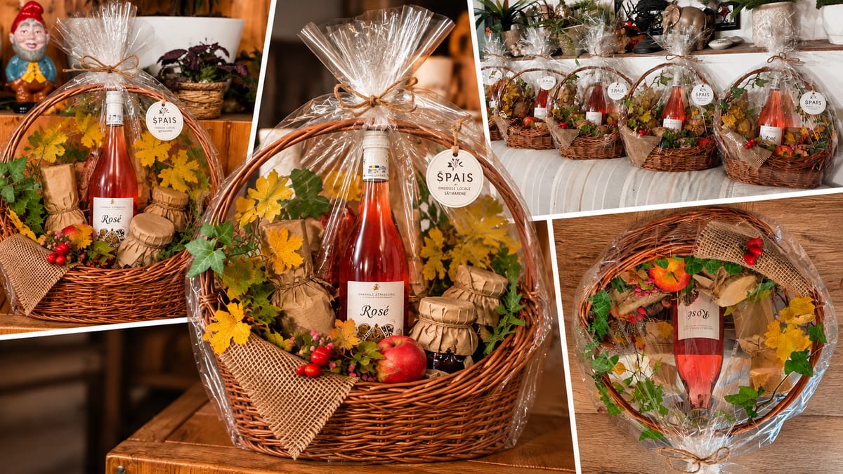 Satu Mare: Kaufland a ales coșuri cu produse locale realizate de Șpais pentru invitați