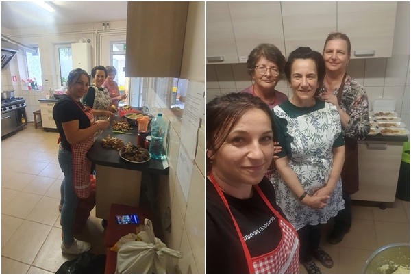 Satu Mare: peste 80 de porții de orez cu pulpă de porc, pregătite la O Masă Caldă, în memoria socrului